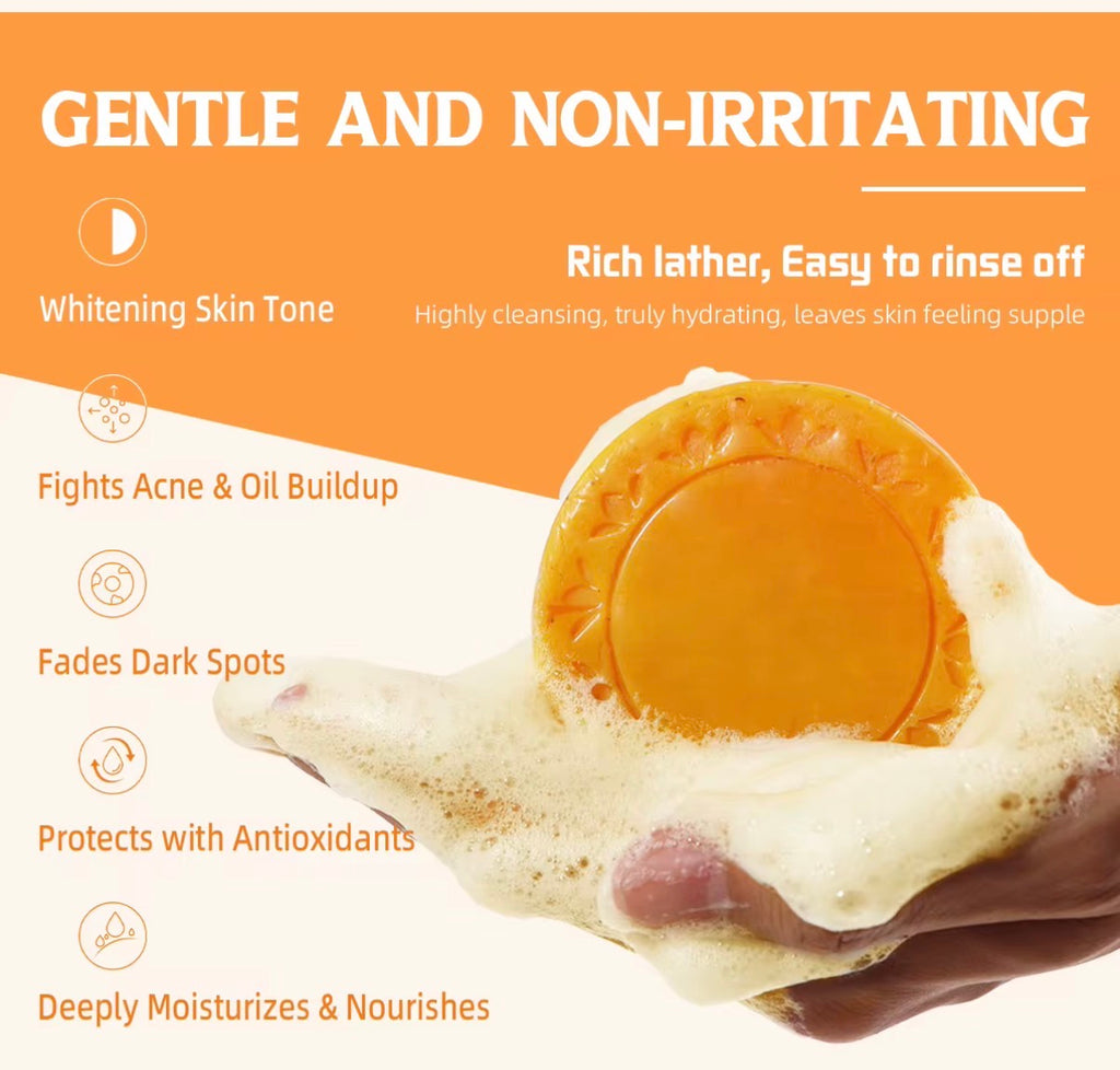 Turmeric & Papaya Soap 2 pack set 

Reveal Your Natural Glow! Acne removal