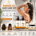 Ginger Shampoo Conditioner Hair Mask And Hair Oil Set
