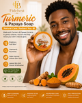 Turmeric & Papaya Soap 2 Pack Set