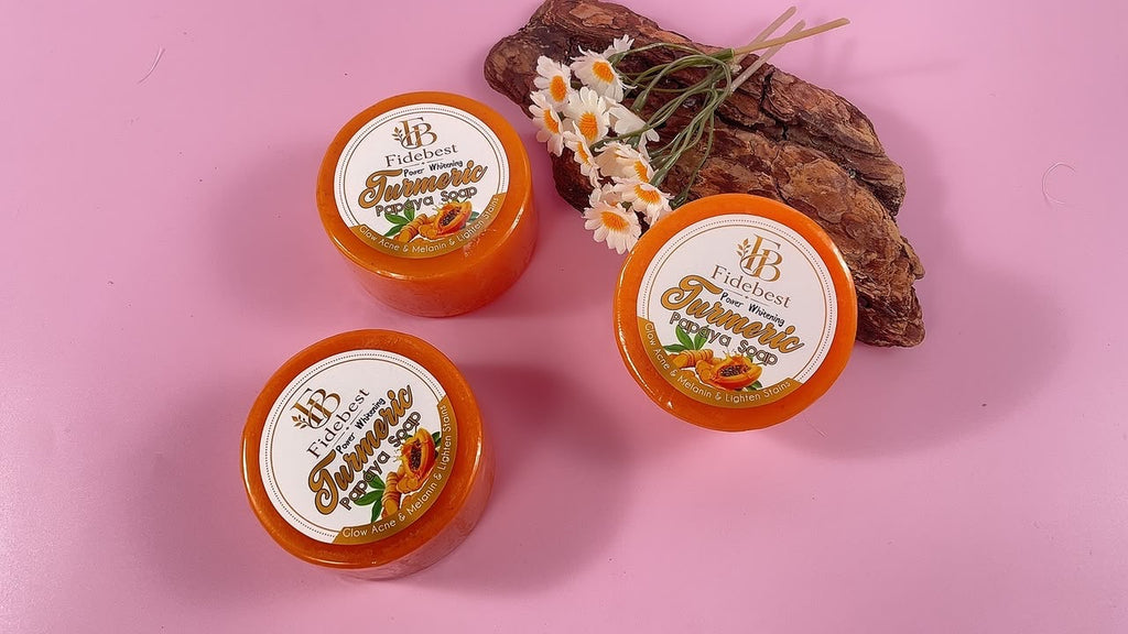 Turmeric & Papaya Soap 2 Pack Set